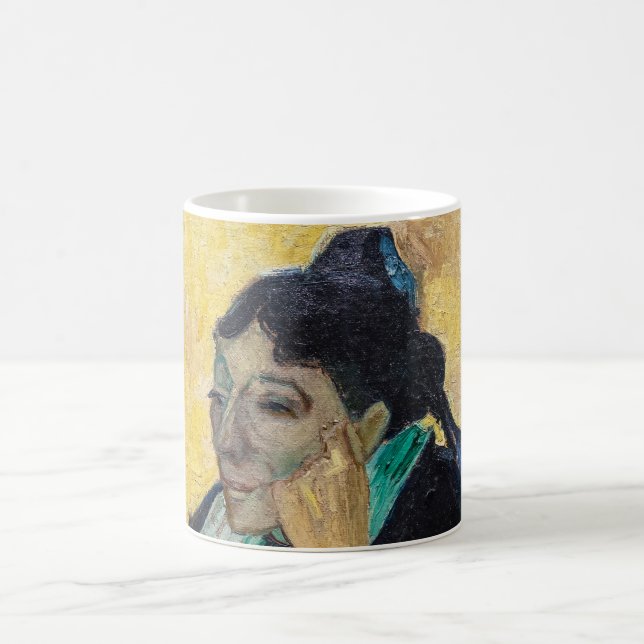 Vincent Van Gogh - Portrait of Madame Ginoux Coffee Mug (Center)