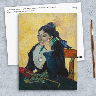 Vincent Van Gogh - Portrait of Madame Ginoux Postcard