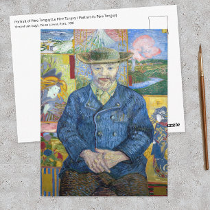 Vincent van Gogh - Portrait of Pere Tanguy Postcard
