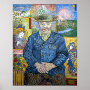 Vincent van Gogh - Portrait of Pere Tanguy Poster