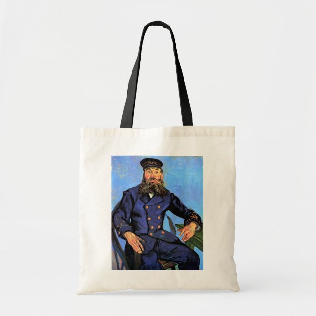 Vincent Van Gogh - Portrait Of The Postman Tote Bag (Front)