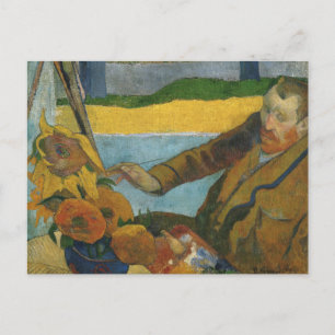 Vincent van Gogh Portrait   Paul Gauguin Postcard