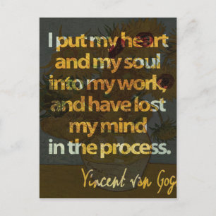 Vincent Van Gogh Postcard