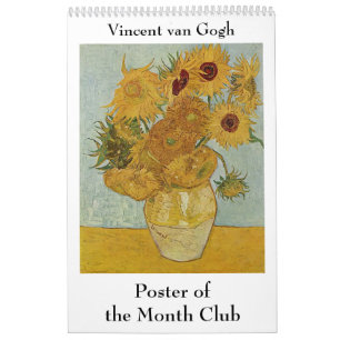 Vincent van Gogh Poster of the Month Club Calendar