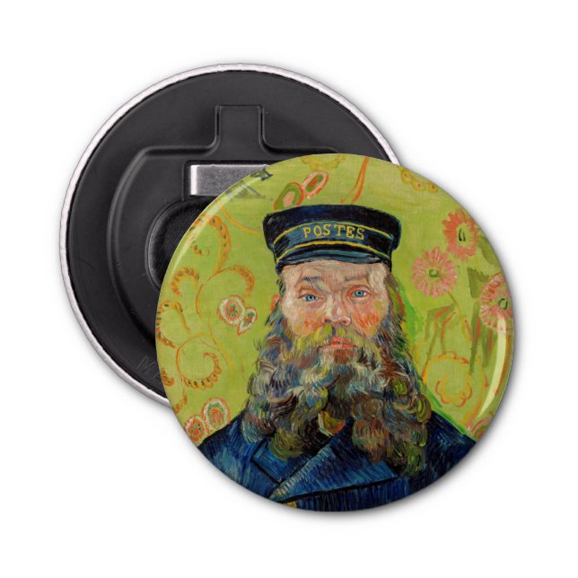 Vincent Van Gogh - Postman Joseph Roulin Bottle Opener (Front)