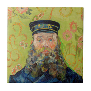 Vincent Van Gogh - Postman Joseph Roulin Ceramic Tile