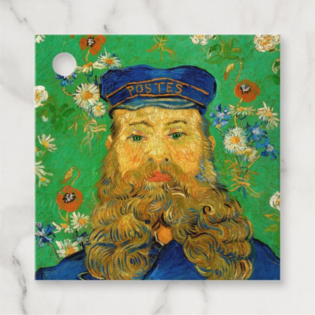 Vincent Van Gogh - Postman Joseph Roulin Favour Tags (Front)