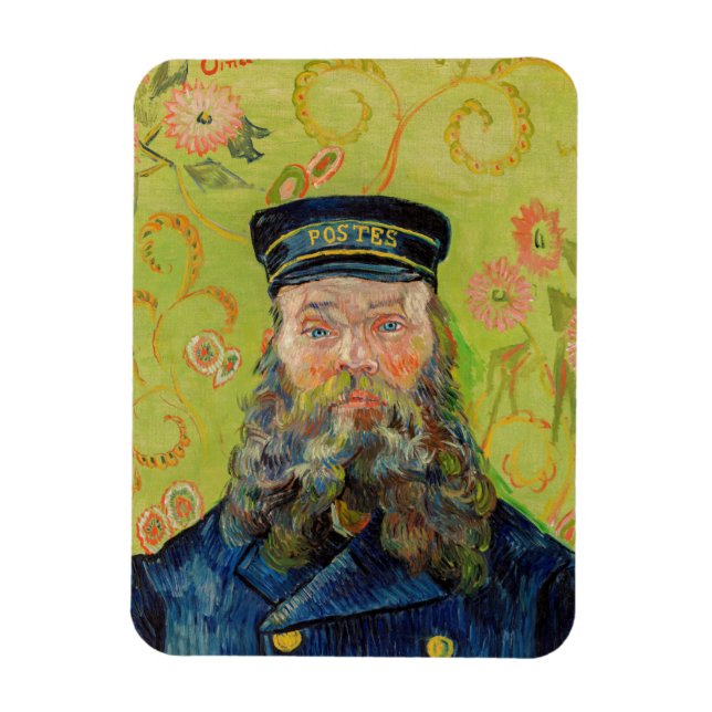 Vincent Van Gogh - Postman Joseph Roulin Magnet (Vertical)