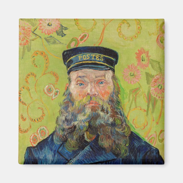 Vincent Van Gogh - Postman Joseph Roulin Magnet (Front)
