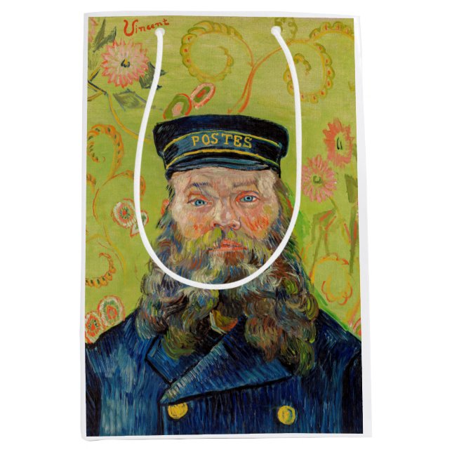 Vincent Van Gogh - Postman Joseph Roulin Medium Gift Bag (Front)