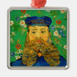 Vincent Van Gogh - Postman Joseph Roulin Metal Ornament