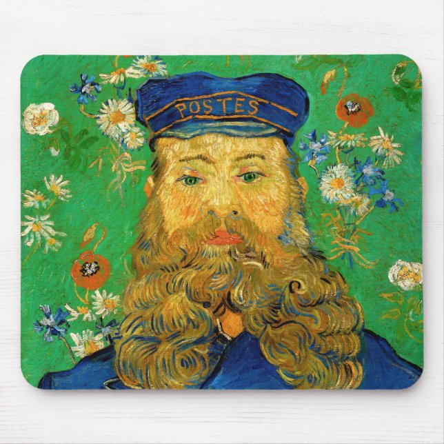 Vincent Van Gogh - Postman Joseph Roulin Mouse Pad (Front)