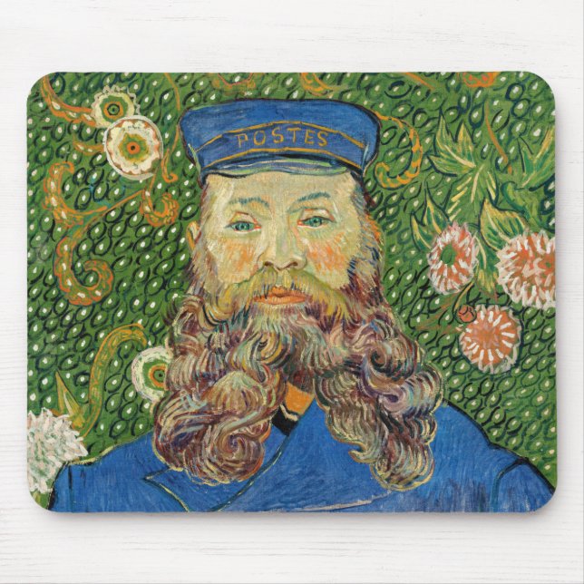 Vincent Van Gogh - Postman Joseph Roulin Mouse Pad (Front)