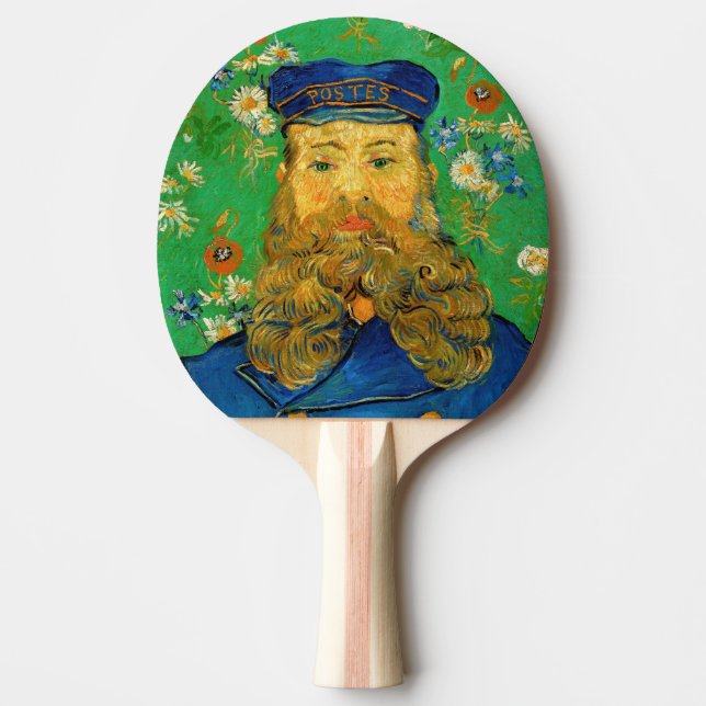 Vincent Van Gogh - Postman Joseph Roulin Ping Pong Paddle (Front)