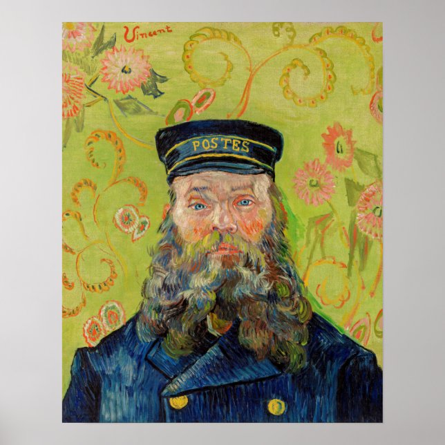 Vincent Van Gogh - Postman Joseph Roulin Poster (Front)