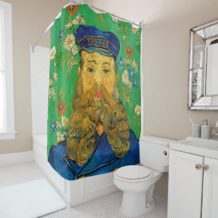 Vincent Van Gogh - Postman Joseph Roulin Shower Curtain