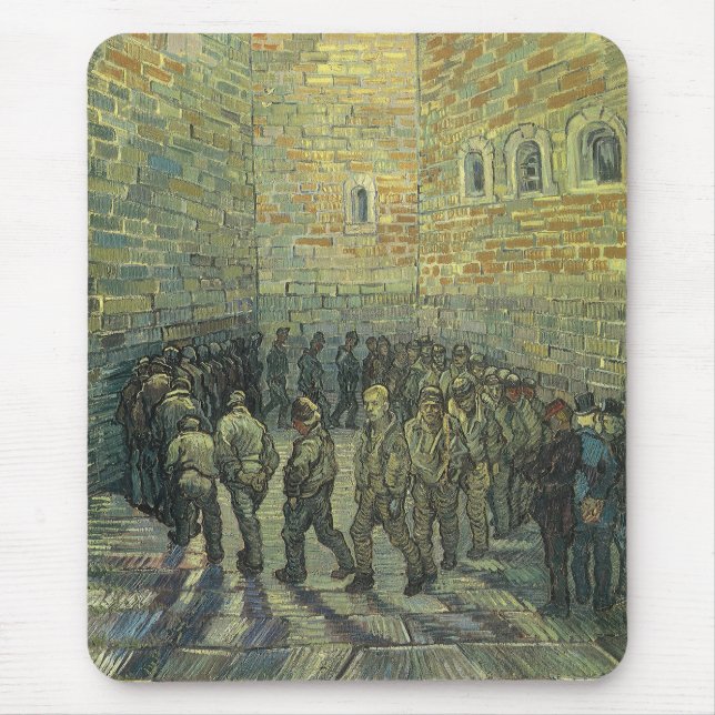 Vincent van Gogh - Prisoners Exercising Mouse Pad (Front)