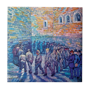 Vincent Van Gogh - Prisoners Walking The Round Tile