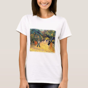 Vincent Van Gogh - Public Park in Arles Fine Art T-Shirt