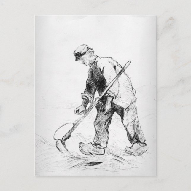 Vincent van Gogh | Reaper Postcard (Front)