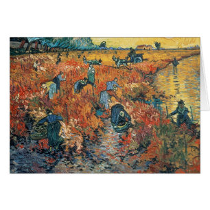 Vincent van Gogh Red Vineyards at Arles, 1888