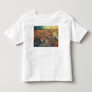 Vincent van Gogh Red Vineyards at Arles, 1888 Toddler T-Shirt