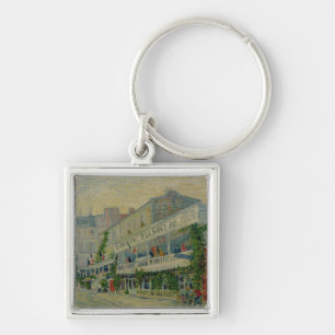 Vincent van Gogh Restaurant de la Sirene Key Ring