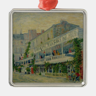 Vincent van Gogh Restaurant de la Sirene Metal Ornament