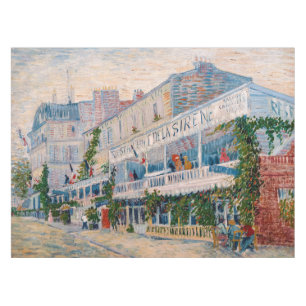 Vincent van Gogh - Restaurant de la Sirene Tablecloth