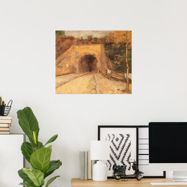 Vincent van Gogh - Roadway Underpass, The Viaduct Poster (Home Office)