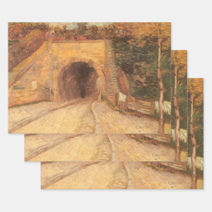 Vincent van Gogh - Roadway Underpass, The Viaduct Wrapping Paper Sheet