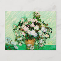 Vincent Van Gogh Roses (1890)