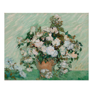 Vincent van Gogh   Roses, 1890 Poster
