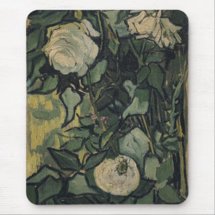 Vincent van Gogh - Roses and Beetle Mouse Pad
