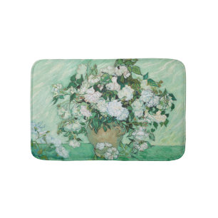 Vincent van Gogh - Roses Bath Mat