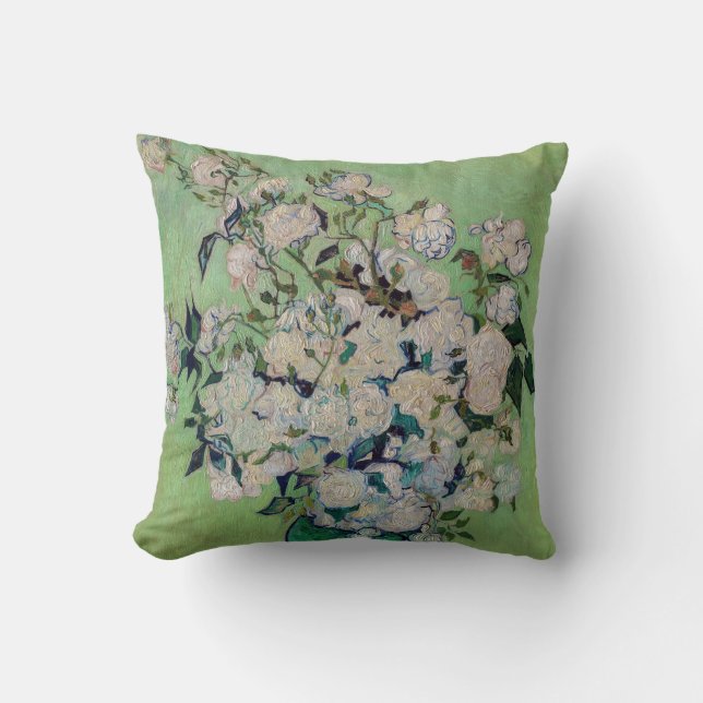 Vincent van Gogh - Roses Cushion (Front)