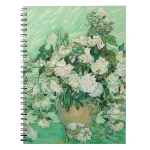 Vincent van Gogh Roses Impressionist Notebook