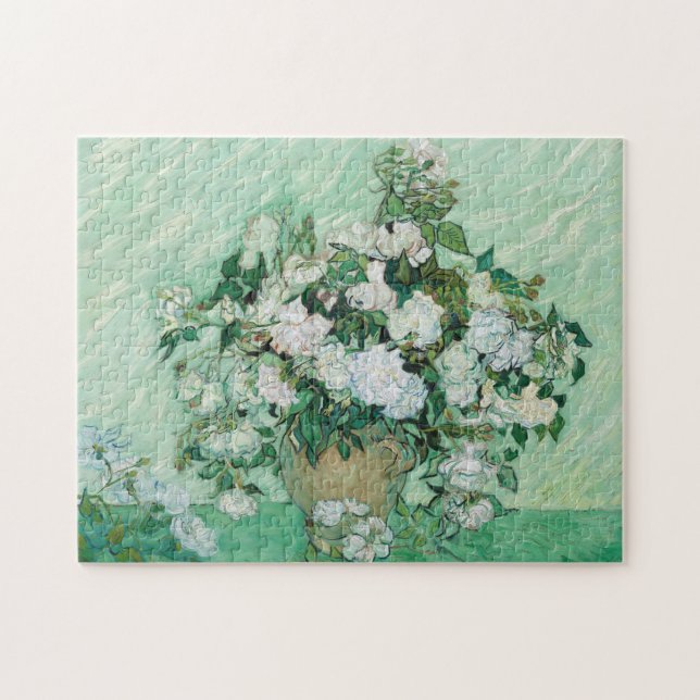 Vincent van Gogh - Roses Jigsaw Puzzle (Horizontal)