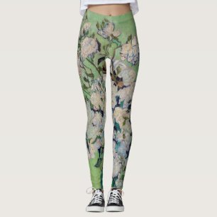 Vincent van Gogh - Roses Leggings