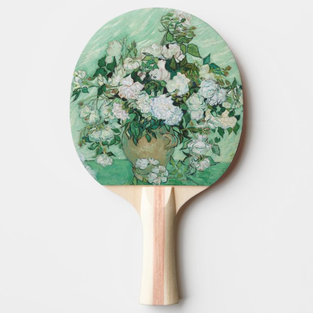 Vincent van Gogh - Roses Ping Pong Paddle (Front)
