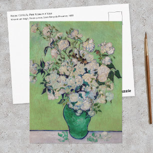 Vincent van Gogh - Roses Postcard