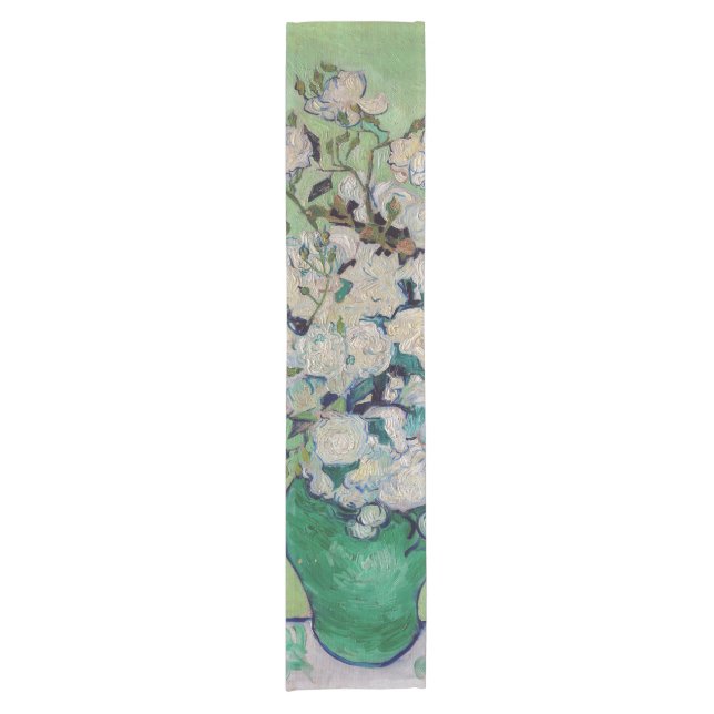 Vincent van Gogh - Roses Short Table Runner (Front)