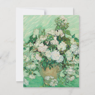 Vincent Van Gogh - Roses Thank You Card