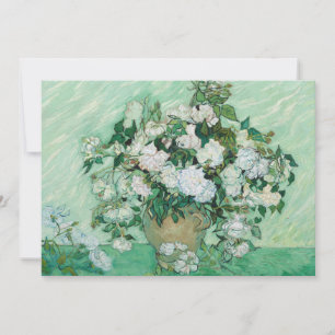 Vincent van Gogh - Roses Thank You Card