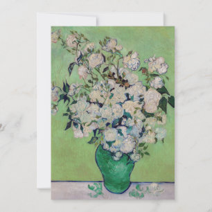 Vincent van Gogh - Roses Thank You Card