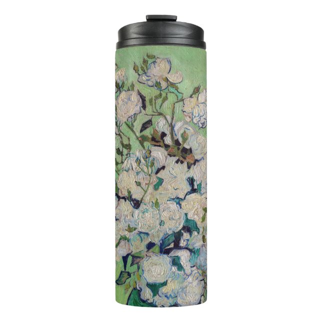 Vincent van Gogh - Roses Thermal Tumbler (Front)