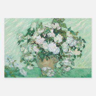 Vincent van Gogh - Roses Wrapping Paper Sheet