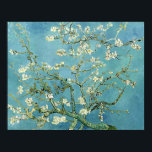 Vincent Van Gogh’s Almond Blossom Vintage Painting Poster<br><div class="desc">A beautiful vintage floral painting of an almond blossom tree by Vincent Van Gogh.</div>