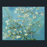 Vincent Van Gogh’s Almond Blossom Vintage Painting Poster<br><div class="desc">A beautiful vintage floral painting of an almond blossom tree by Vincent Van Gogh.</div>