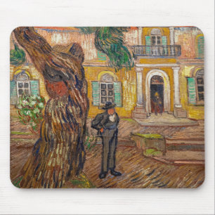 Vincent Van Gogh - Saint-Paul Asylum in Saint-Remy Mouse Pad